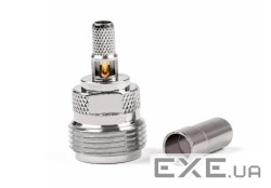 Роз&apos,єм N Type Female під обтиск на кабель RG58 / RG142 / RG223 / LMR-195 / 3D-FB / SY (YT42114)