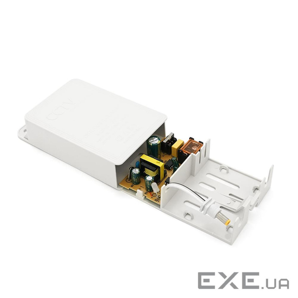 Імпульсний блок живлення CCTV ZH-01 12В 2.5А штекер 5,5 / 2,1 настінний (ZH-01 штекер 5,5)