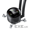 Процесорній кулер 58.8 CFM, 1.89mmH20, Max: 36.9d B(A）, 800-1800RPM ,water (IceBurg 240 Digital BK)