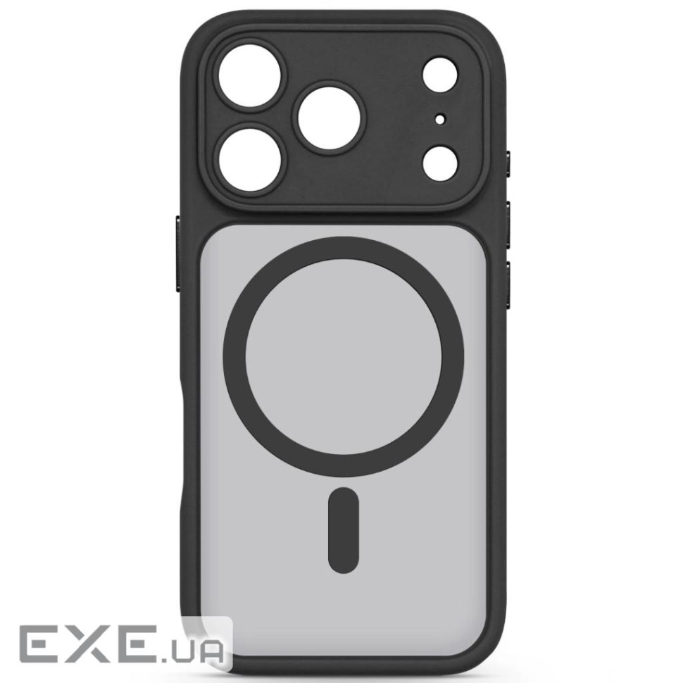 Чохол до мобільного телефона Armorstandart Lush MagCase Apple iPhone 17 Pro Black (ARM87488)