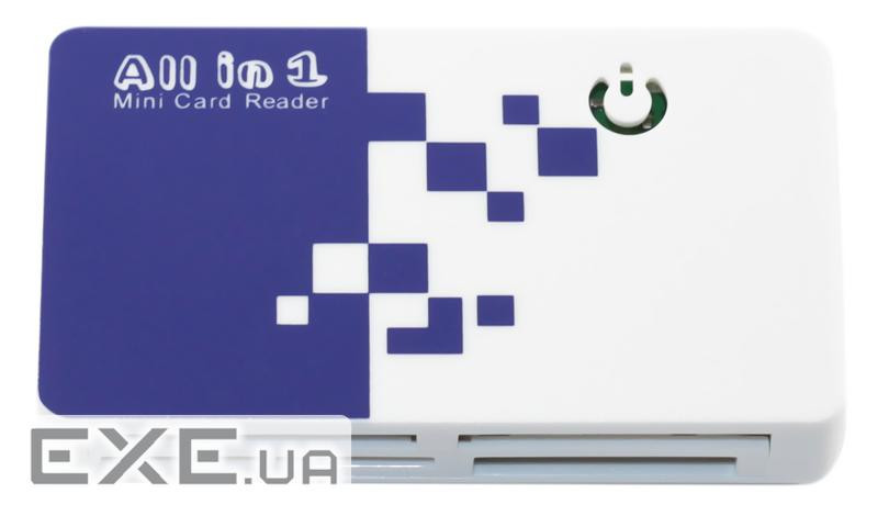 Card Reader зовнішній AtCom TD2029 ALL IN 1 MS/microSD/SDHC/T-Flash/M2 (10729)