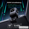 Зарядний пристрій Ugreen 1xUSB + 3xUSB-C GaN 100W Robot X688 gray (45515B)
