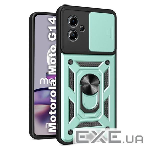 Чохол до мобільного телефона BeCover Military Motorola Moto G14 Dark Green (709962)