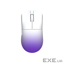 Ігрова миша HATOR Hellyberry HM47 PRO wireless (HM47PRO_white_violet) white-violet gradient