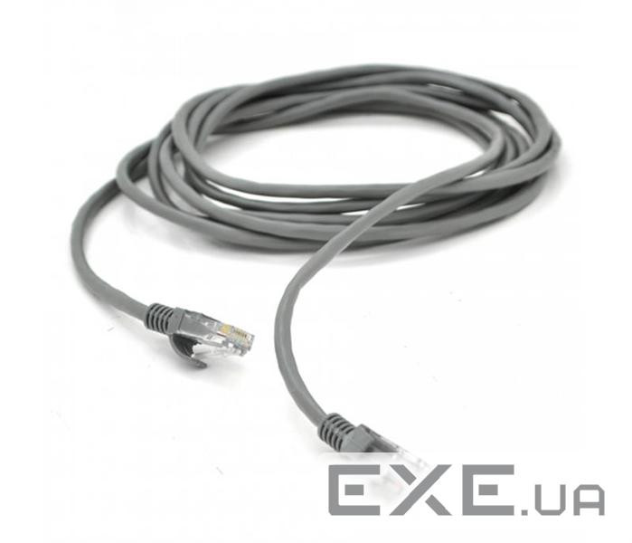 Патч-корд 7 м, UTP, Grey, Ritar, литий, RJ45, кат.5е (5050)
