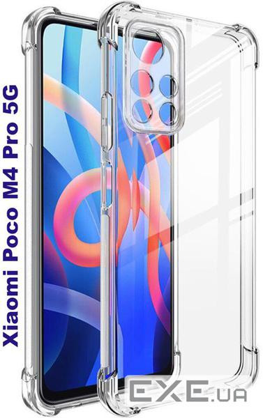 Чохол для мобільного телефону BeCover Anti-Shock Poco M4 Pro Clear (707198)