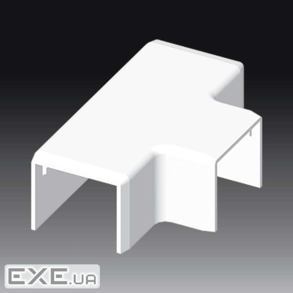 Трійник для LHD 30x25 білого кольору, Серія LHD, ПВХ (8934_HB)