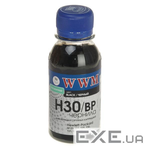 Чорнило WWM HP № 21/130/140 (8767/8765)BL/pigm 100г (H30/BP-2)