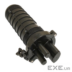 ВО муфта ковпакового типу під термоусадку, 2 круглих + 1 овал. ввід, до 24 вол., 2 кас. (LW-GPJ-D-2) . (LW-GPJ-D-2)