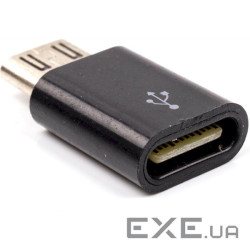 Перехідник USB Type-C (F) to microUSB (M) PowerPlant (CA913145)