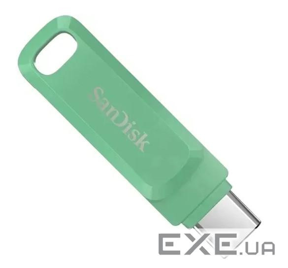 Флеш накопичувач USB 512Gb SanDisk Ultra Go, Absinthe Green, Type-C / USB 3.2 Ge (SDDDC3-512G-G46AG
