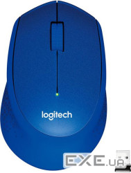 Миша LOGITECH Wireless Mouse M330 SILENT PLUS - EMEA - BLUE (910-004910)