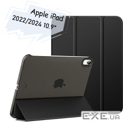 Чохол до планшета BeCover Tri Fold Hard Apple iPad 10.9" 2022/24/11" 2025/2024 Black (712983)
