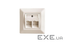 Лицьова панель OK-net 2 порти (OK-MI119)