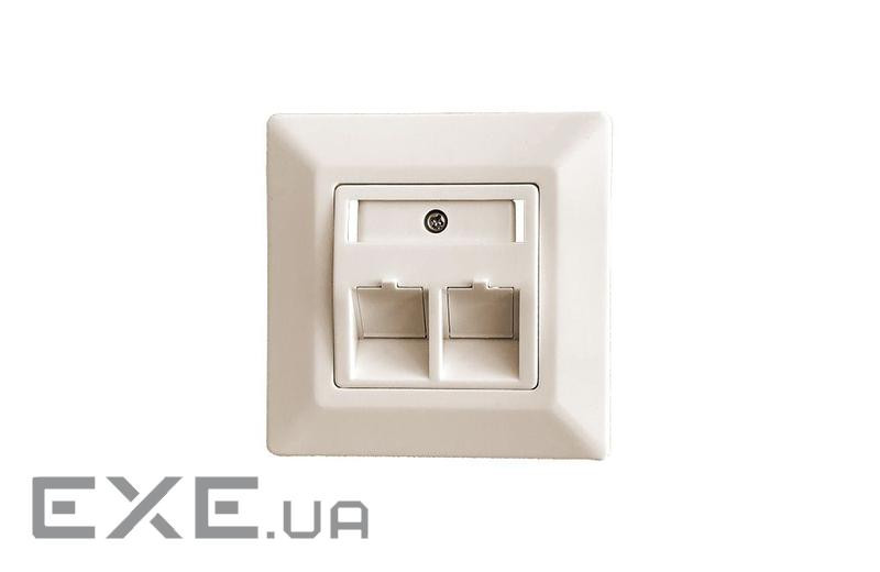 Лицьова панель OK-net 2 порти (OK-MI119)