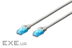 Патч-корд 2E CAT 5e, UTP, 2м, 26AWG, RJ45, 7/0.16, Cu, LSZH, сірий (2E-PC5ECU-2LSZH-GRY) (2E-PC5ECU-2LSZH-GRY)