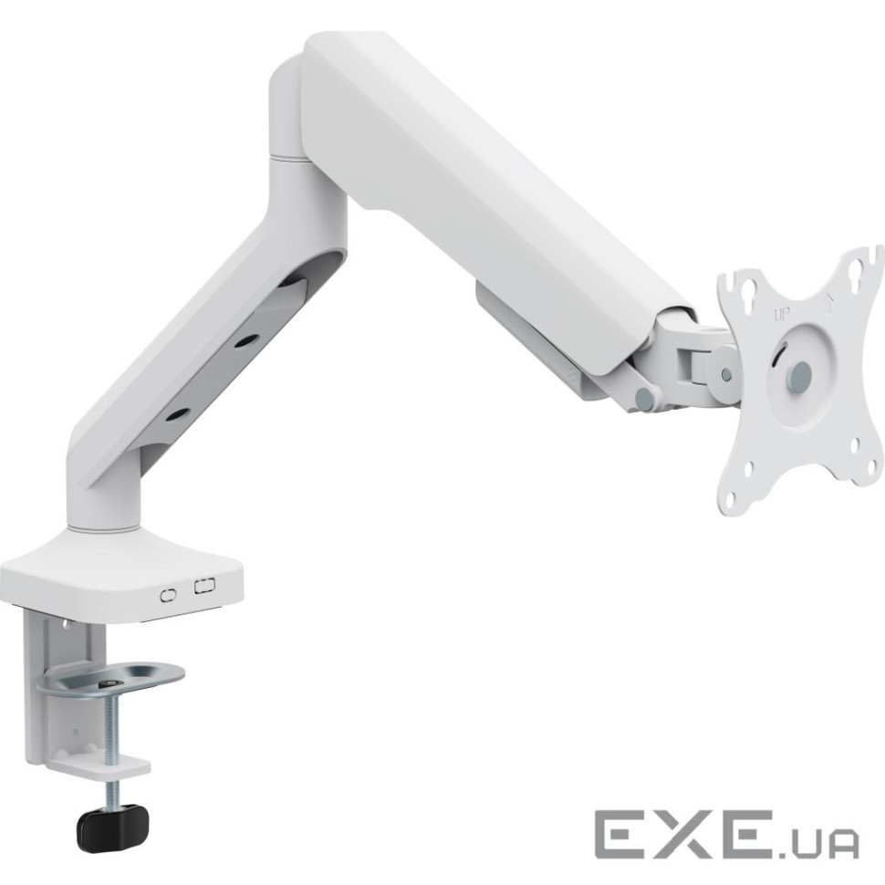 Кронштейн настільний для монітора 17-42" OfficePro MA441W, White, VESA 100x100 мм/75x75 мм, регулюва