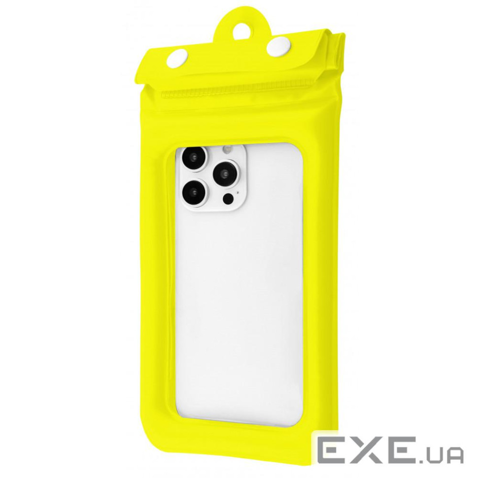 Универсальная водонепроницаемая сумка для смартфона yellow (68522 yellow)