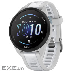 Смарт-годинник Garmin Forerunner 165, GPS, Mist Grey/Whitestone, GPS (010-02863-21)