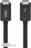 Дата кабель USB-C to USB-C 2.0m Thunderbolt 4 40Gbps 100w black Belkin (INZ002BT2MBK)