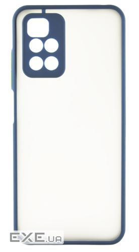 Накладка силіконова для смартфона Xiaomi Redmi 10, Gingle Matte Case (strong) Dark Blue