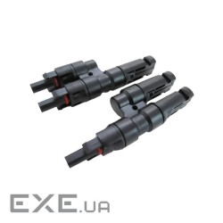 Подвійний конектор розгалужувач T-branch MC4 (пара ) (20317)