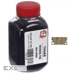 Тонер MINOLTA MC1600/1680 (+chip) Black AHK (1501322)