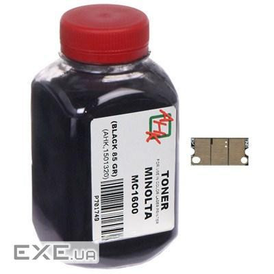 Тонер MINOLTA MC1600/1680 (+chip) Black AHK (1501322)