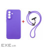Чохол до мобільного телефона Dengos Case + Cross-body Strap Samsung Galaxy A37 Purpl (DG-KM-CCRB-04)