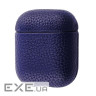 Чохол Leather Case AirPods 1/2 midnight blue (57525 midnight blue)