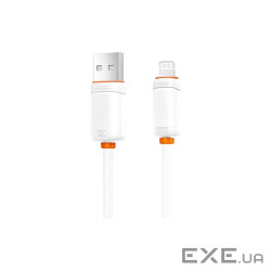 Дата кабель USB 2.0 AM to Lightning 1.0m 3A white XO (NB302-AI.white)