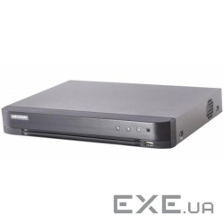 Реєстратор для відеоспостереження HikVision DS-7204HQHI-K1/P (PoC) (4Mp)