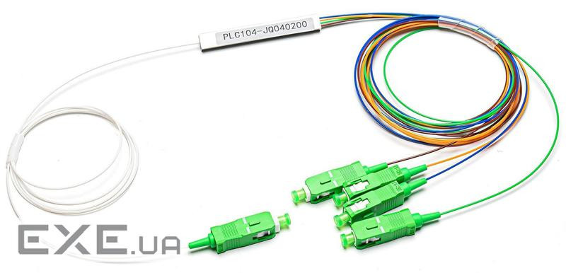 Подільник оптичний RCI PLC - 1x4 - SC/APC (PLC 1x4 - SC/APC (G.652 D)) (PLC 1x4 - SC/APC  (G.652 D))