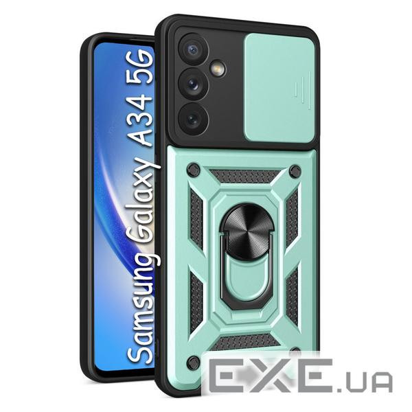 Чохол до мобільного телефона BeCover Military Samsung Galaxy A34 5G SM-A346 Dark Green (709139)