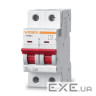 Автоматический выключатель Videx RS4 RESIST 2п 16А С 4,5кА (VF-RS4-AV2C16)