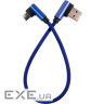 Дата кабель USB 2.0 AM to USB-C 0.25m blue Dengos (NTK-TC-UG-SHRT-SET-BLUE)