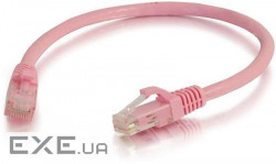 Патч-корд Cat5e C2G 2 м рожевий (CG83619)