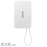 Батарея універсальна Ugreen 10000mAh 30W 1xUSB-C + 15W Magnetic Wireless + cable USB-C white (75983B