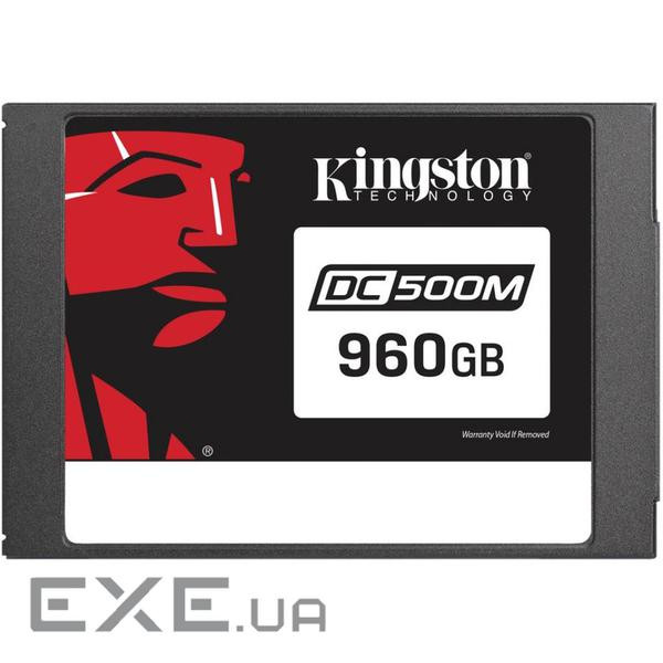 Твердотільний накопичувач SSD 2.5" Kingston DC500M 960GB SATA 3D TLC (SEDC500M/960G)