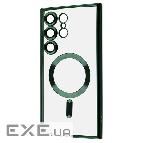 Чохол WAVE Metal Color Case with Magnetic Ring Samsung Galaxy S24 Ultra dark gree (55256 dark green)