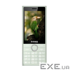 Мобільний телефон Sigma mobile X-Style 353 Trend Dual Sim Mint (4827798626221), 3.5'' (480х 320) TN /