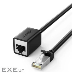 Патч-корд 2м, F/UTP cat 6 RJ-45 extension black Ugreen (U_11281)