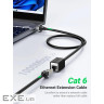 Патч-корд 2м, F/UTP cat 6 RJ-45 extension black Ugreen (U_11281)