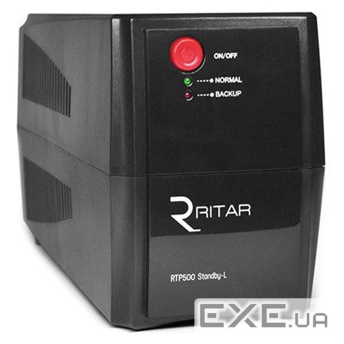 Джерело безперебійного живлення Ritar Ritar RTP500 (300W) Standby-L (RTP500L)