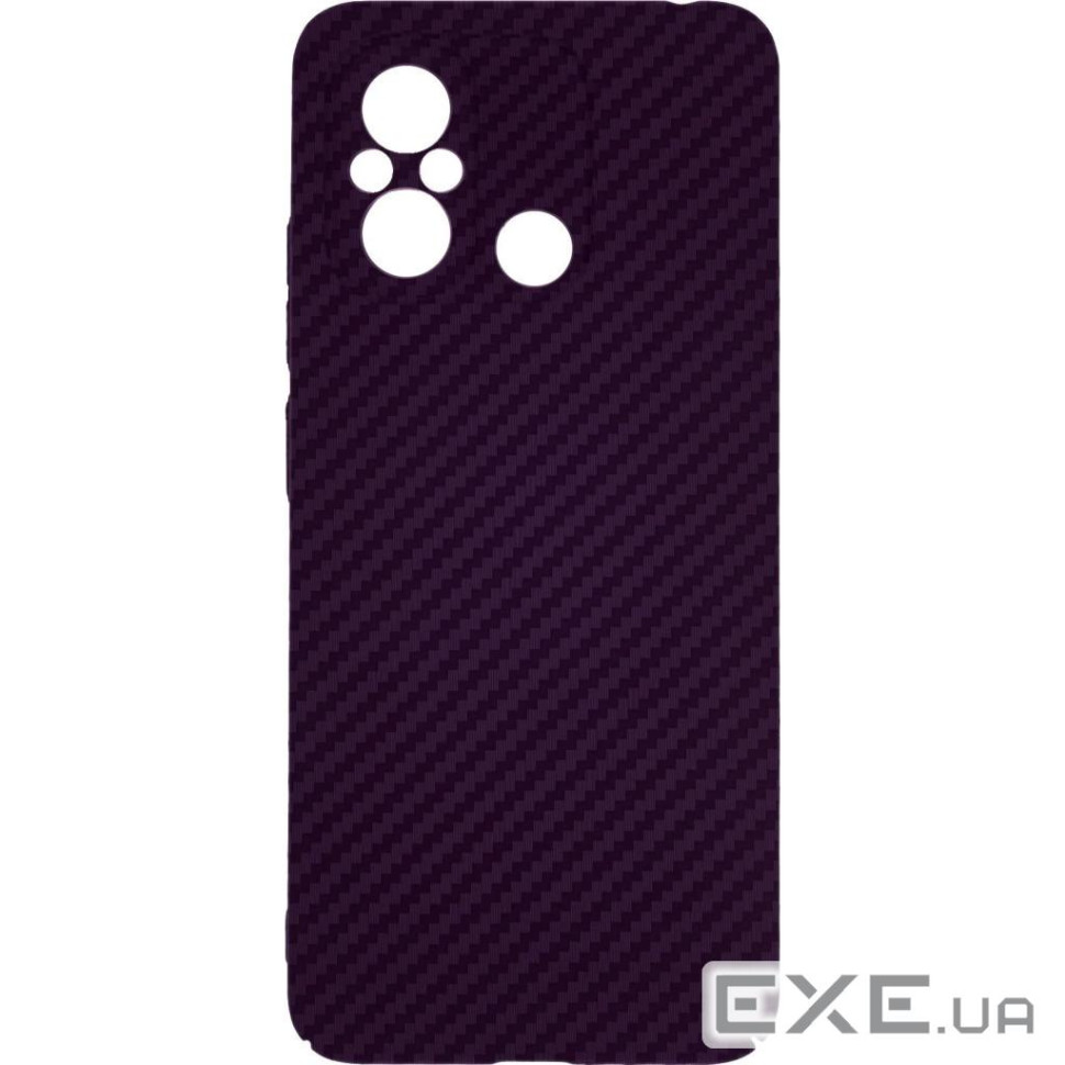 Чохол до мобільного телефона Armorstandart LikeCarbon Xiaomi Redmi 12C Purple (ARM71944)