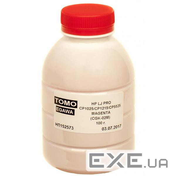 Тонер HP LJ PRO CP1025/CP1215/CP5525 100g MAGENTA Chemical Tomoegawa (CGK-02M-100)