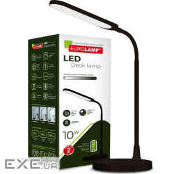 Настільна лампа Eurolamp LED 10W 350lm 4000K 1800mAh (LED-TLB-10W(black))