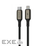 Кабель Proove Dense Metal Type-C to Lightning 27W (1m) black (CCDM27002101 black)