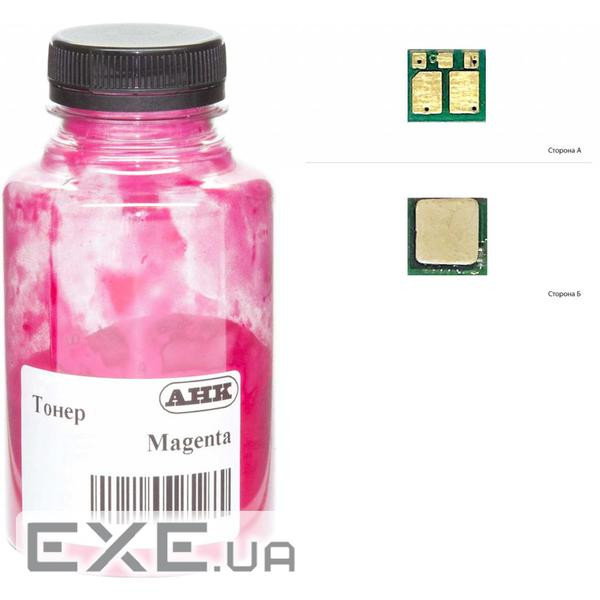 Тонер HP CLJ M180/181 35г Magenta +chip AHK (1505185)
