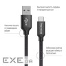 Дата кабель USB 2.0 AM to USB-C 2.0m black ColorWay (CW-CBUC008-BK)